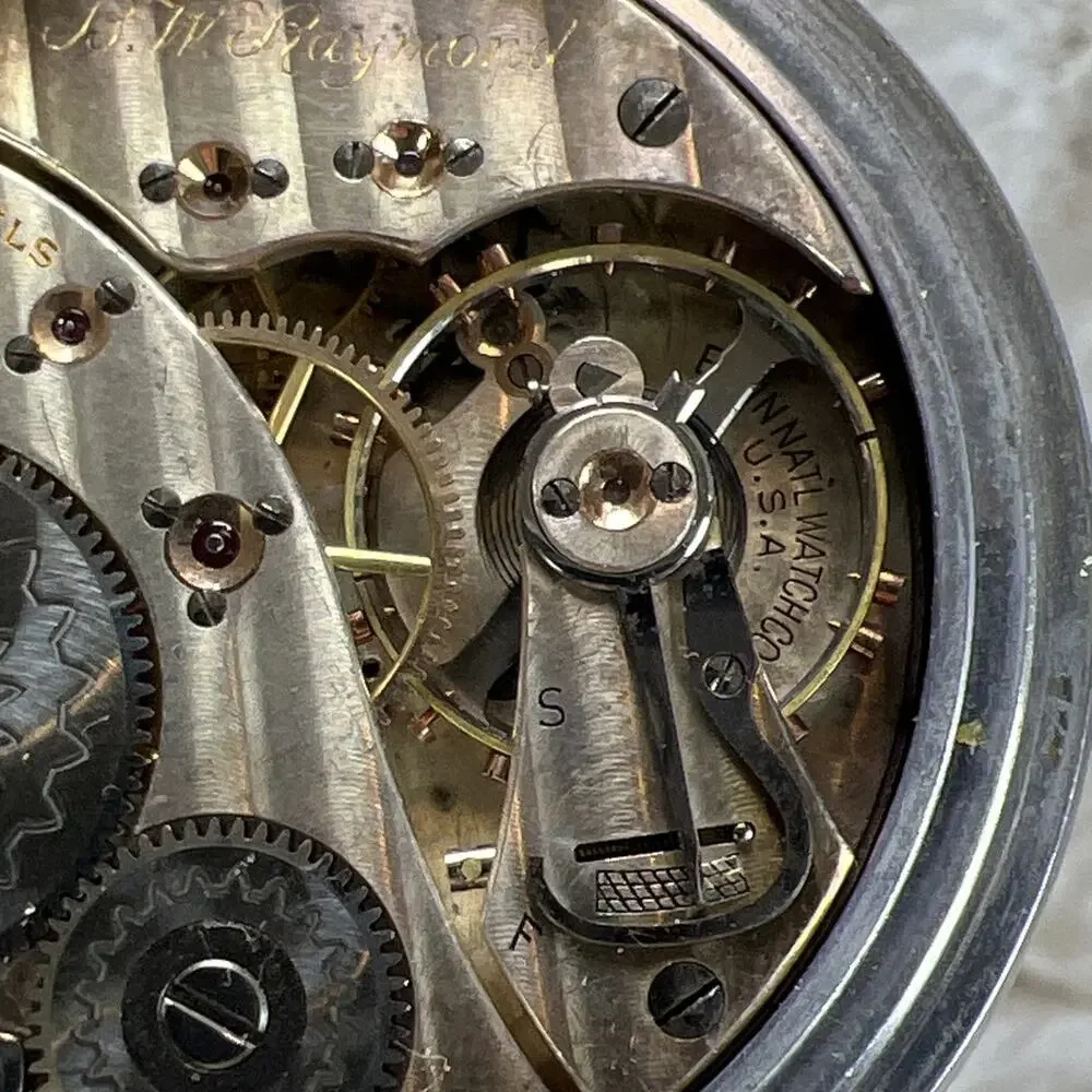 1924 Elgin BW Raymond Grade 472 Model 15 Jewel 21 Size 16s Pocket Watch **READ**